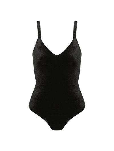 Commando Butter Lifted Camisole Bodysuit In Black