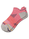 Bombas Wool-blend Running Ankle Socks In Dragonfruit Clay