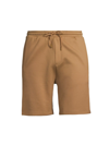 Nn07 Briggs Elastic-waist Shorts In Camel