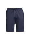 Nn07 Briggs Elastic-waist Shorts In Navy