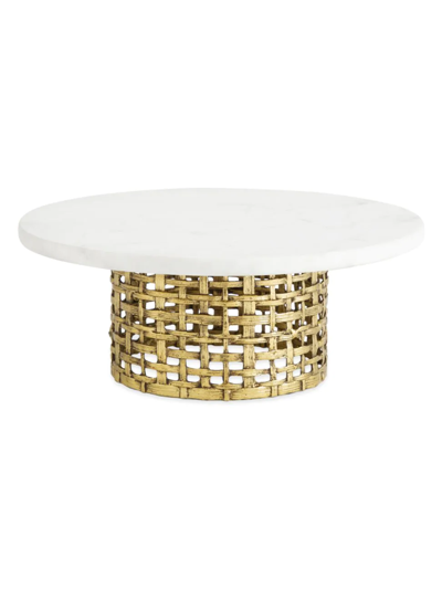 Michael Aram Palm Cake Stand In Gold-tone