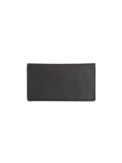 Royce New York Leather Checkbook Wallet