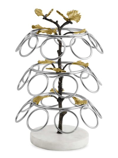 Michael Aram Butterfly Ginkgo K-cup Carousel In Bronze