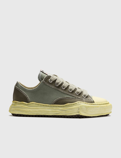 Miharayasuhiro Khaki Peterson Low-top Sneakers In Green