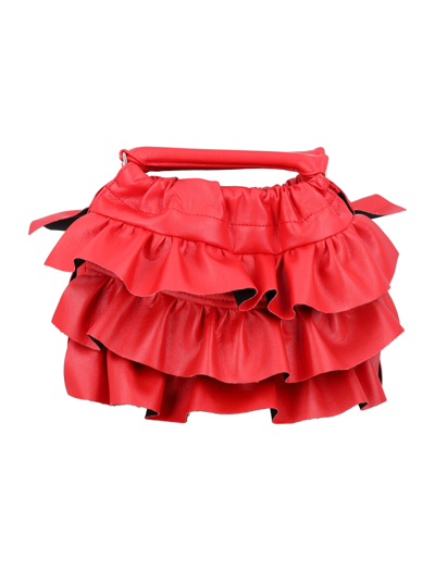 COMME des GARCONS GIRL パニエ レッド Comme Des Garcons Girl Comme Des Garçons Girl Ruffled Tote Bag In
