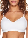 Warner's No Side Effects Wire-free T-shirt Bra In White