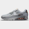 Nike Men's Air Max 90 Casual Shoes In Grey