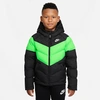 NIKE NIKE KIDS' SPORTSWEAR CHEVRON COLORBLOCK PUFFER JACKET