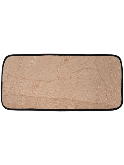Byborre Rocks Logo Cushion In Neutrals