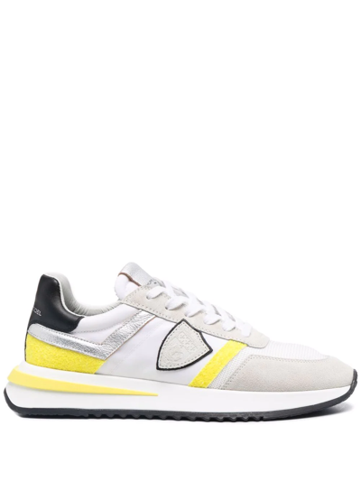 Philippe Model Paris Tropez Low-top Leather Sneakers In White