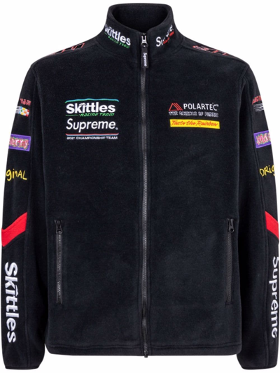 Supreme X Skittles X Polartec Jacket In Black