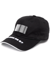 VTMNTS BARCODE DETAIL BASEBALL CAP