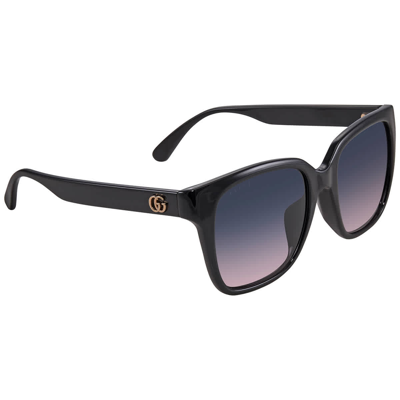 Gucci Gg0715sa Sunglasses In Black,blue