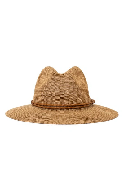 Goorin Bros St. Augustine Straw Fedora In Camel
