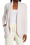 Barefoot Dreams Cozychic Lite® Circle Cardigan In Pale Lilac