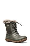 Bogs Arcata Insulated Waterproof Snow Boot In Dark Green