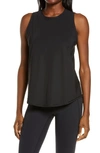 Spanx Go Lightly Stretch-woven Tank Top In Black