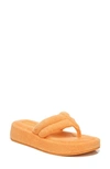 Circus By Sam Edelman Laina Flip Flop In Orange Cream