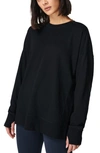 Sweaty Betty After Class Split Sweatshirt In Black