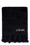 LOEWE LOEWE WOOL SCARF WITH FRINGES