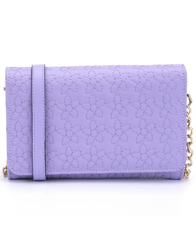 Olivia Miller Women's Dahlia Mini Wallet Crossbody In Lavender
