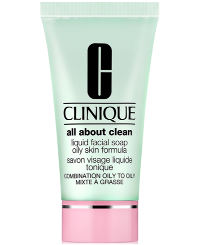 Clinique Mini All About Clean Liquid Facial Soap Oily 1 Oz.