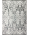 Bb Rugs Charm Cha-01 Gray, Gold 8'6" X 11'6" Area Rug In Grey