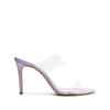 Schutz Ariella Vinyl Sandal In Smoky Grape