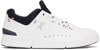 On Women's Running The Roger Advantage Lace Up Sneakers In White | Midnight
