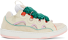 Lanvin Curb Lace-up Chunky Sneakers In Pink