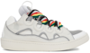 LANVIN OFF-WHITE & GREY CURB trainers