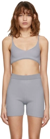 Jacquemus Grey 'le Bandeau Valensole' Bra In 910 Light Grey