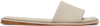 Brunello Cucinelli Monili-embellished Leather Slides In C8238 Beige