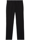 BURBERRY GRAIN DE POUDRE WOOL TAILORED TROUSERS