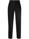 Brunello Cucinelli Slim-leg Tailored Trousers In Nero
