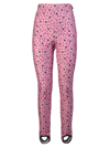 Moncler Genius X Naj-oleari 3 Moncler Grenoble Printed Stirrup Ski Pants In Rosa