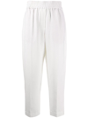 BRUNELLO CUCINELLI PANTS WITH ELASTICATED WAIST