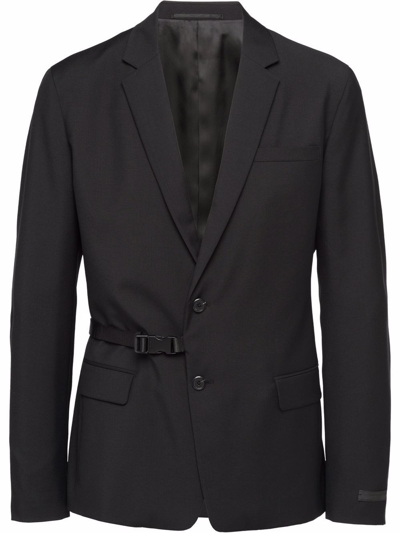 Prada Men's Jacket Blazer In Black