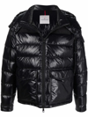 Moncler Born To Protect Gombei Quilted Pufferjacket In Nero