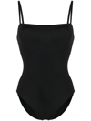 Eres Aquarelle Swim One-piece Low Back In Nero