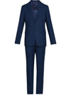 Prada Two-piece Suit In Blu