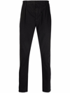 Dondup Cotton Tyler Pants In Nero