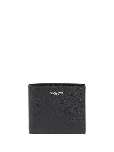 Saint Laurent Paris` Wallet In Nero