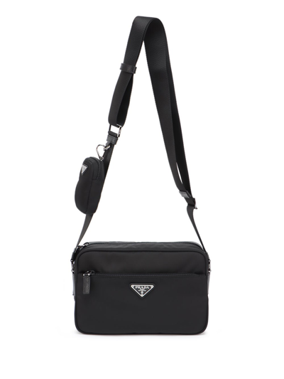 Prada `re-nylon` Shoulder Bag In Nero