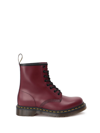 Dr. Martens Anfibi Stringati 1460 Red Smooth In Rosso