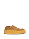 Marsèll `cassapana` Lace-up Platform Shoes In Marrone