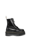 DR. MARTENS' `JADON` LEATHER PLATFORM BOOTS