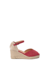 Castaã±er Castañer Woman Espadrilles Brick Size 9 Textile Fibers In Rosso
