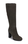 Kenneth Cole New York Women's Justin 2.0 Lug Sole Tall Boots Women's Shoes In Asphalt