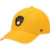 47 '47 GOLD MILWAUKEE BREWERS CLEAN UP ADJUSTABLE HAT